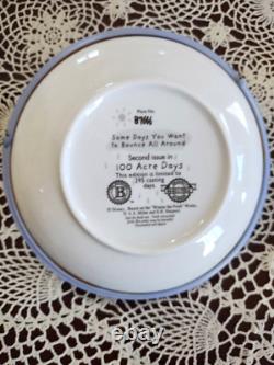 Bradford Exch. Lot Of 10 Disney Winnie The Pooh 3D Plates, 100 Acre Days Series