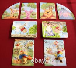 Bradford Exchange Winnie the Pooh Together is Our Favorite Place to Be Tile Set