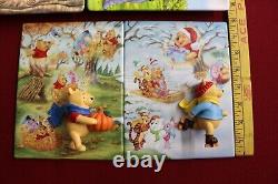 Bradford Exchange Winnie the Pooh Together is Our Favorite Place to Be Tile Set