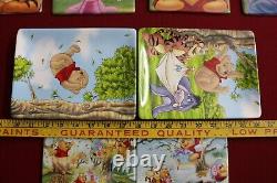 Bradford Exchange Winnie the Pooh Together is Our Favorite Place to Be Tile Set