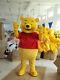 Brand New Adult Cartoon Mascot Costume Winnie The Pooh Bear Fancy Dress
