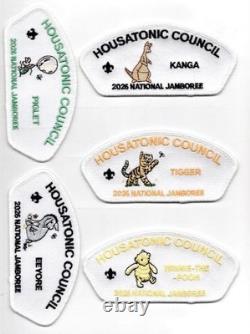 Bsa Housatonic Oa 553 2026 Jamboree 7-patch Jsp Glows Winnie-the-pooh 100 Made
