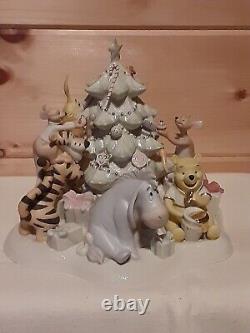 COLLECTIBLE Lenox Pooh's Tree Trimming Party Disney Showcase Collection NO BOX