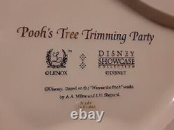 COLLECTIBLE Lenox Pooh's Tree Trimming Party Disney Showcase Collection NO BOX