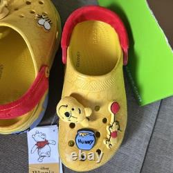 CROCS Disney Winnie The Pooh Classic Platform Clog Size 6 Womans