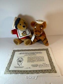 Captain Pooh & 1st Mate Tigger Too Lim. Ed. 11/50 withbox & COA Disney