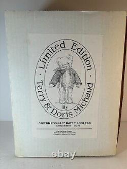 Captain Pooh & 1st Mate Tigger Too Lim. Ed. 11/50 withbox & COA Disney