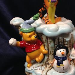 Cardew Paul Designs Winter Pooh Teapot Winnie The Pooh Snowman Disney 2003