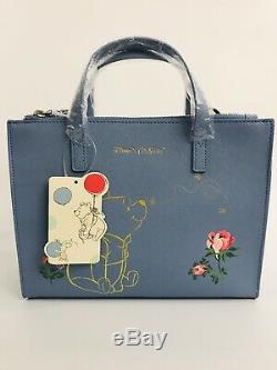 Cath Kidston Disney Winnie The Pooh Grab Bag Sky Blue New with Tag