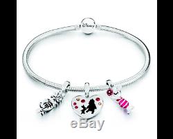 Chamilia Disney Winnie the Pooh Charms and Bracelet Gift Set GENUINE AND NEW