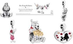 Chamilia Disney Winnie the Pooh Collection 5 X Charms/Beads Genuine and BNIB