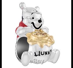 Chamilia Disney Winnie the Pooh Collection 5 X Charms/Beads Genuine and BNIB