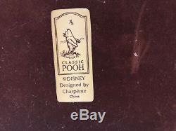 Charpente Classic Winnie the Pooh Poo Bookends Walt Disney Nursery Library 7