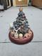 Charpente Disney Classic Pooh & Friends Christmas Tree Centerpiece 12x9 Vtg 1995