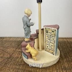 Charpente Disney Winnie the Pooh & Christopher Robin Staircase Lamp Works