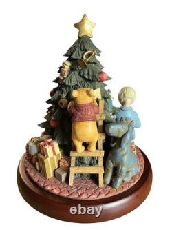 Charpente Winnie the Pooh Christmas Tree Figure Resin Holiday Decor 12 NO BOX