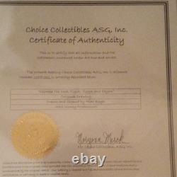 Choice Collectibles Winnie the Pooh Original Drawing Signed Mike Royer COA