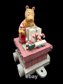 Choo Choo Pooh The Pooh Centerpiece Michel & Company Train Christmas Holiday