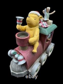 Choo Choo Pooh The Pooh Centerpiece Michel & Company Train Christmas Holiday