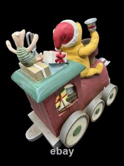 Choo Choo Pooh The Pooh Centerpiece Michel & Company Train Christmas Holiday