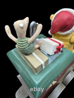 Choo Choo Pooh The Pooh Centerpiece Michel & Company Train Christmas Holiday