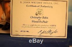 Christopher Robin & Winnie The Pooh R. John Wright Low Number Mib