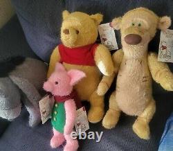 Christopher Robin live action movie plush set of 4