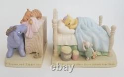 Classic Pooh Sweet Dreams Sleepy Time Bookends Michel & Co Eeyore Tigger Disney