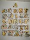 Classic Winnie The Pooh Alphabet- Retired- Full Set