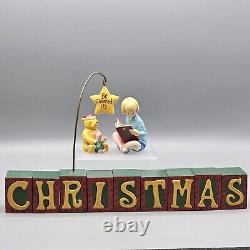 Classic Winnie The Pooh Be Cheered Its Christmas Block Set