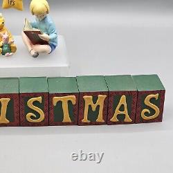 Classic Winnie The Pooh Be Cheered Its Christmas Block Set