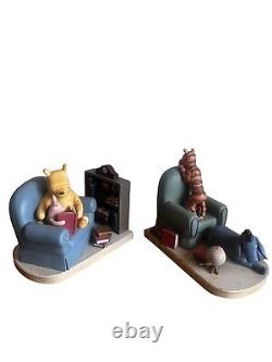 Classic Winnie The Pooh Book Ends Michel & Company Set