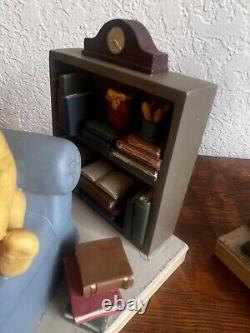 Classic Winnie The Pooh Book Ends Michel & Company Set