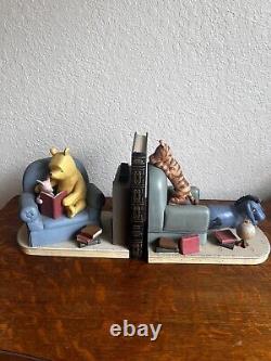 Classic Winnie The Pooh Book Ends Michel & Company Set