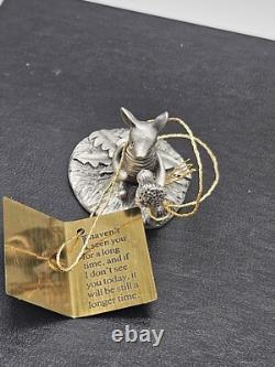 Classic Winnie The Pooh Hudson Pewter Figurines Lot Of 4 Piglet Owl Kanga Pooh
