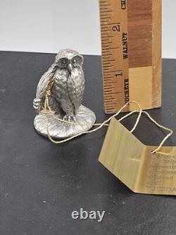 Classic Winnie The Pooh Hudson Pewter Figurines Lot Of 4 Piglet Owl Kanga Pooh