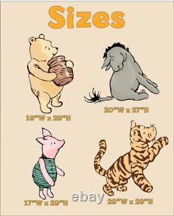 Classic Winnie the Pooh Cutout Decoration, Honey Bear Baby Birthday, Baby Shower