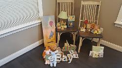 Classic Winnie the Pooh Nursery Collection (Custom Canvas Art included)