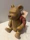 Classic Winnie The Pooh Wood Figure Charpente Jointed Arms & Legs, Tag, Ribbon