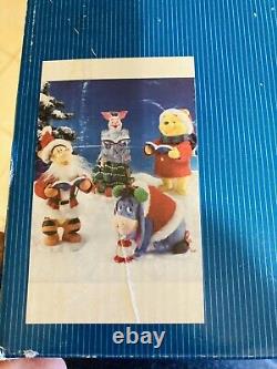 Clothtique Disney Showcase Winnie The Pooh And Friends Set Of 4 New With Box