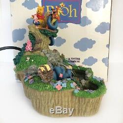 Collectible Vintage Disney Winnie The Pooh Water Fountain With Original Box Rare