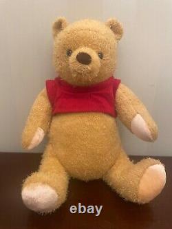 DISNEY STORE WINNIE THE POOH CHRISTOPHER ROBIN Live Action MOVIE PLUSH-JOINTED