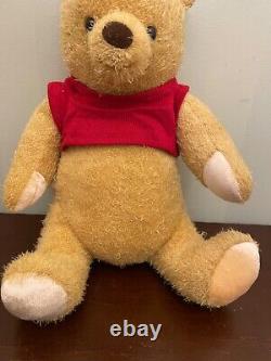 DISNEY STORE WINNIE THE POOH CHRISTOPHER ROBIN Live Action MOVIE PLUSH-JOINTED