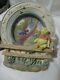Disney Vintage Charpente Winnie The Pooh & Piglet Oval Picture Frame On Stand