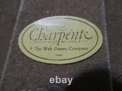 DISNEY Vintage Charpente Winnie The Pooh & Piglet Oval Picture Frame on Stand