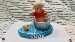DISNEY Winnie the Pooh and Friends Ceramic Figures Figurine Tigger Eeyore Lot x6