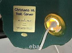 Danbury Mint Christmas At Pooh's Corner New