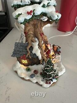 Danbury Mint Christmas At Pooh's Corner New