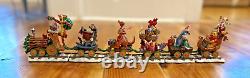 Danbury Mint Disney Tigger Holiday Train Winnie The Pooh