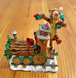 Danbury Mint Disney Tigger Holiday Train Winnie The Pooh